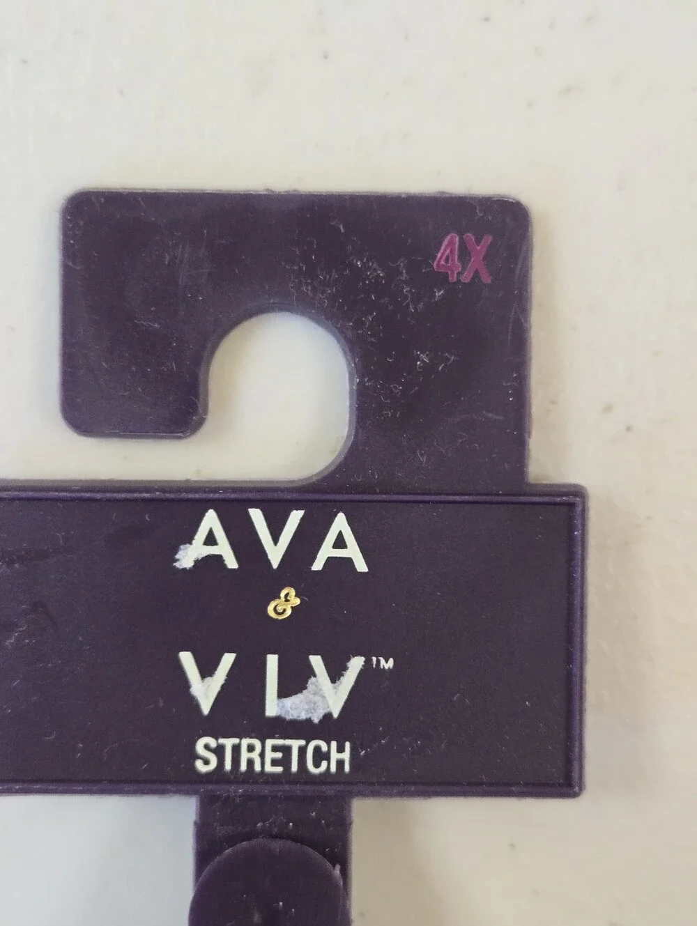 NWT Ava & Viv Black Stretch Belt with Gold Buckle Size 2X or 4X
